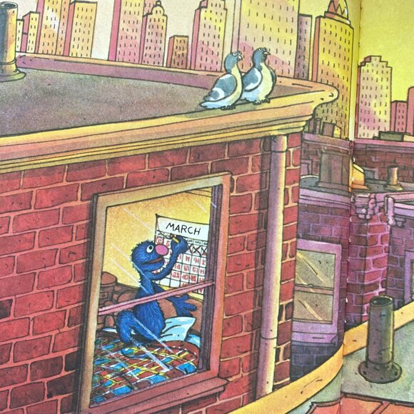 Grover The Sesame Street Book When is Saturday? - Picture 4 of 11